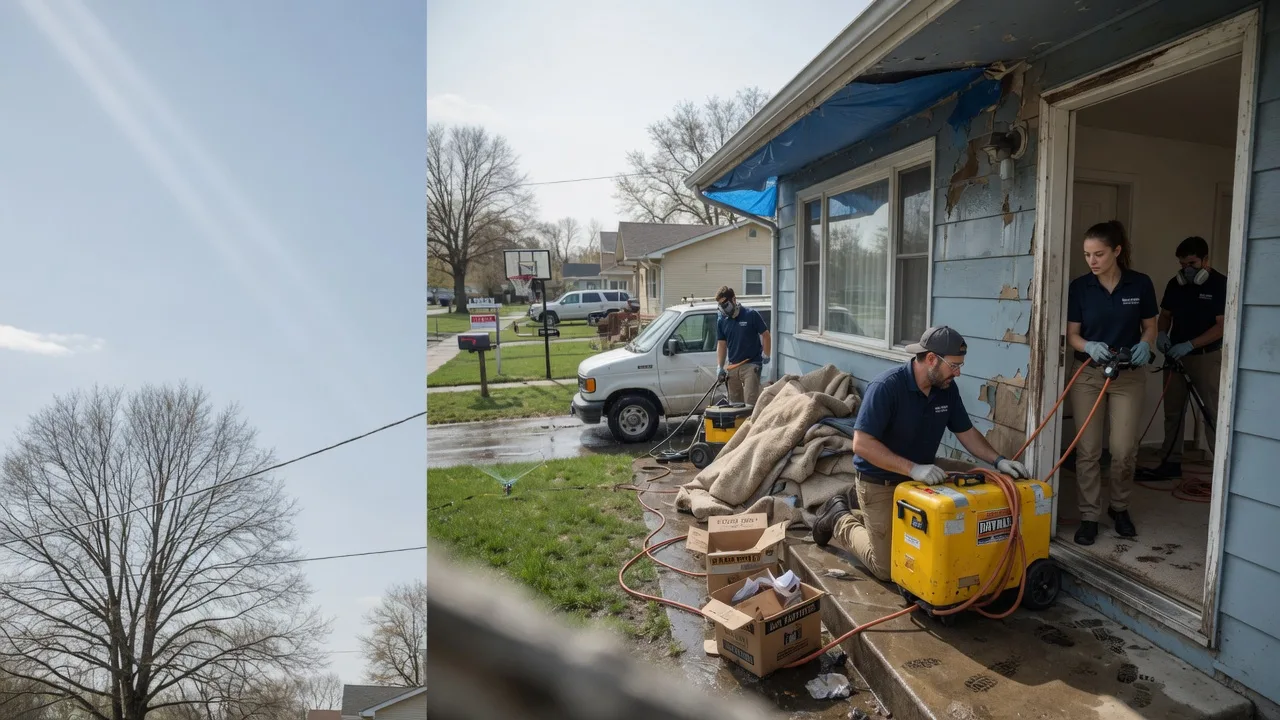Basement Flood Cleanup in West Springfield, PA near me